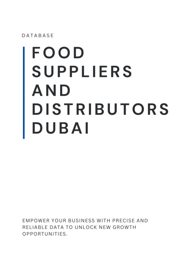 List of Food Suppliers and Distributors in Dubai