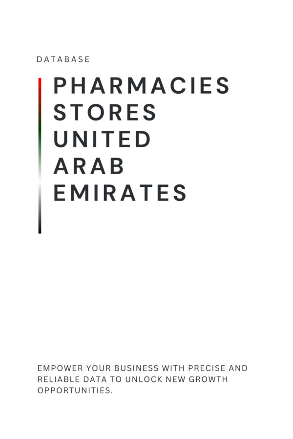 List of Pharmacies stores in UAE