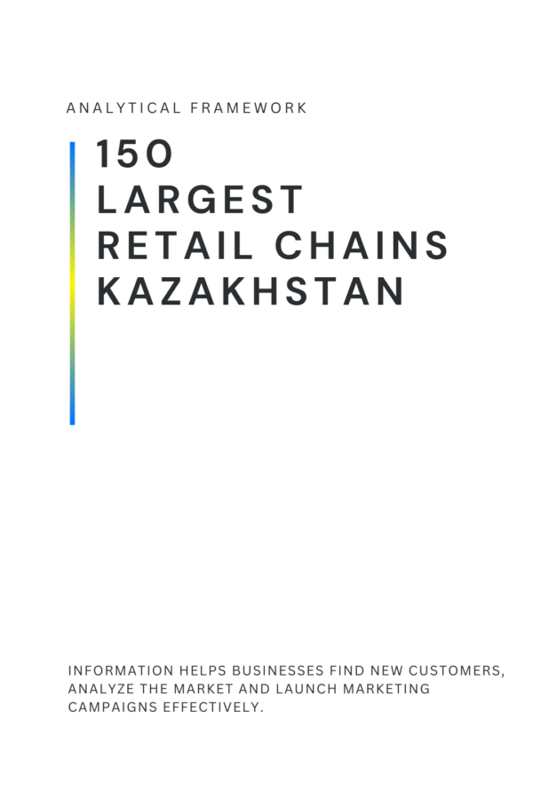 Top 150 retail chains in Kazakhstan