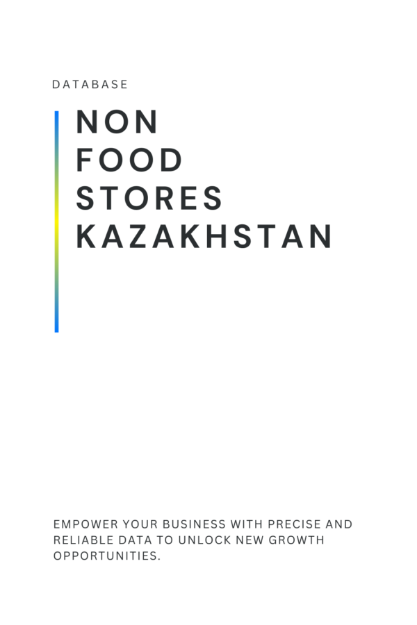 List of Non Food stores in Kazakhstan