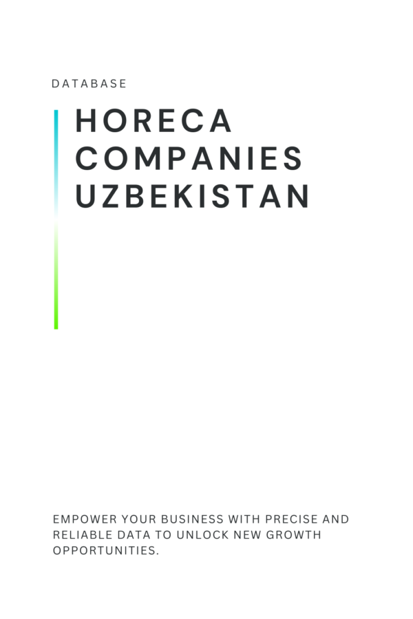 List of HoReCa companies in Uzbekistan